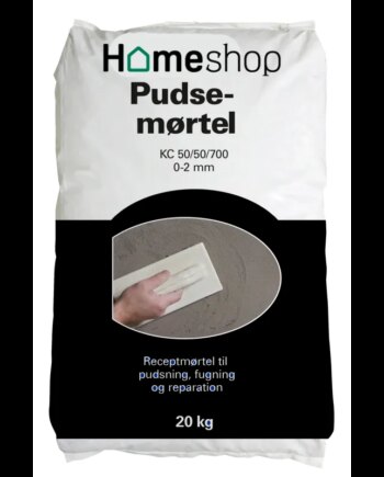 Homeshop Mørtel Pudsemørtel  -  Mm         20kg