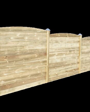 Hortus 178   Cm   Fag Med Topprofil Buet Afslutning Og   Mellem Stolper 101-691