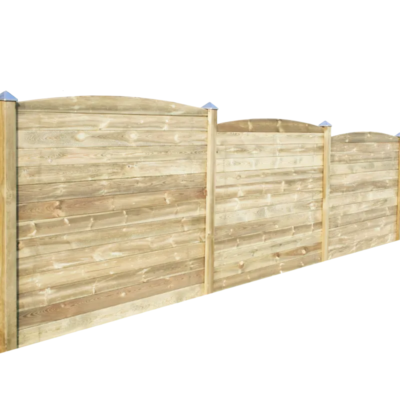 Hortus 178   Cm   Fag Med Topprofil Buet Afslutning Og   Mellem Stolper 101-689