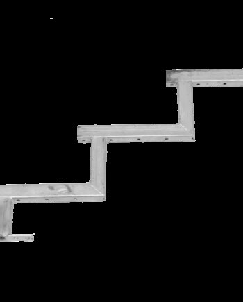 Hortus Galvaniseret Trappevange  -trin 801-073