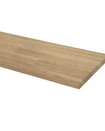 Hylde Massivtræ Eg  Ubehandlet 2000x300x18 Mm