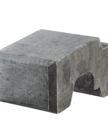 Ibf Danblokke Normal Sort Antracit 17x25x33cm