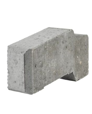 Ibf Danblokke   -blok Grå 17x12 5x33cm