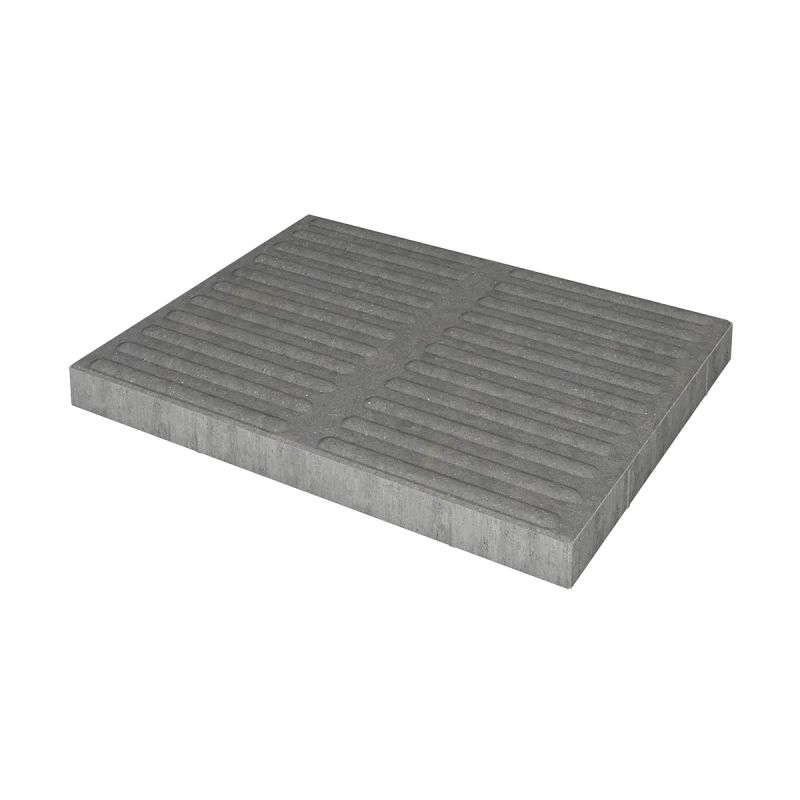 Ibf Fortovsflise Taktil 22 Ledel Langs Grå7x62 5x80cm