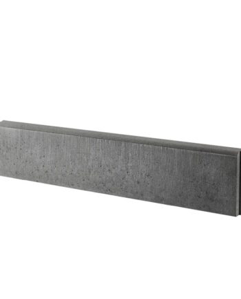 Ibf Kantningssten 20x6x100cm Rund Overkant Sort Antracit