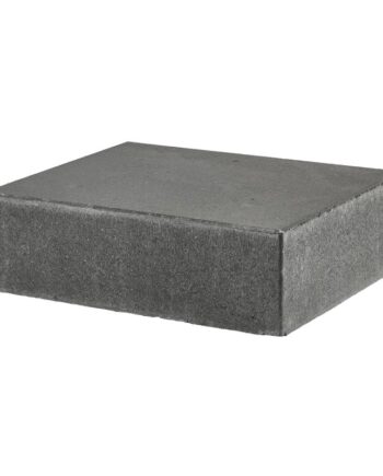 Ibf Trappetrin Lige Forkant Sort Antracit 15x50x40cm