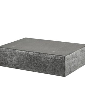 Ibf Trappetrin Lige Forkant Sort Antracit 15x60x40cm