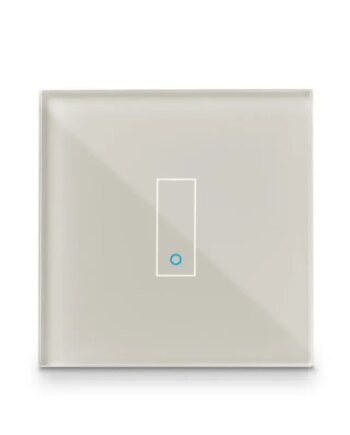 Iotty Smart Switch Single Button Faceplate Design Your Own Smart Switch Colour: Tan