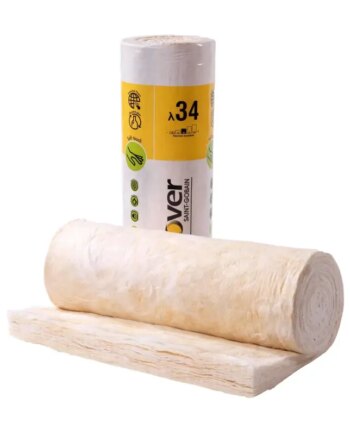 Isover 34-rulle 45x960x9600 Glasuld 3505004503