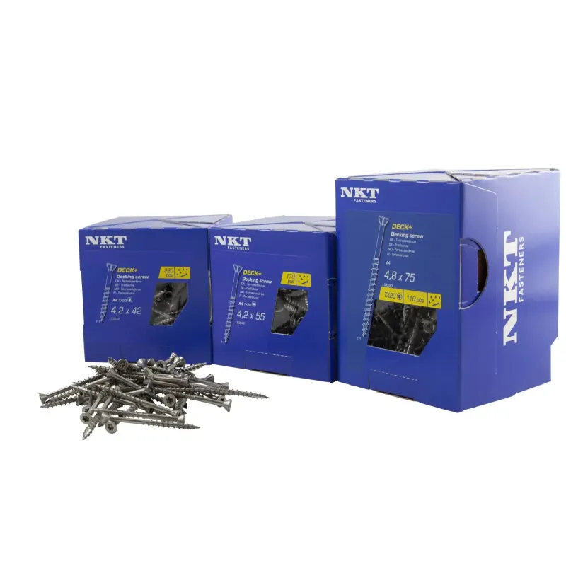 Itw Fasteners  Rustfrit Kv  A4 Terrasseskrue       75 153550