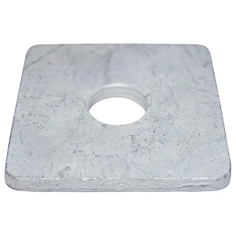 Itw Wash  Sq  Varmforzinket Firkantskive M10  50   50   11     103824