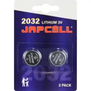 Japcell Lithium Cr2032 3v Batterier   Stk  Batteri