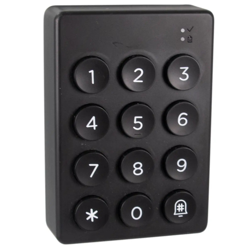 Jasa Guard Trådløst Tastatur 68   97 Mm Sort