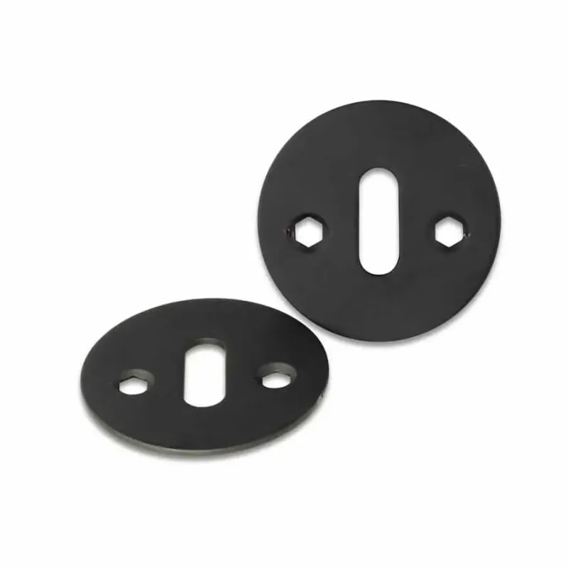 Jasa Nøgleskilt Modern 2mm Massiv ø52mm Noir 11020