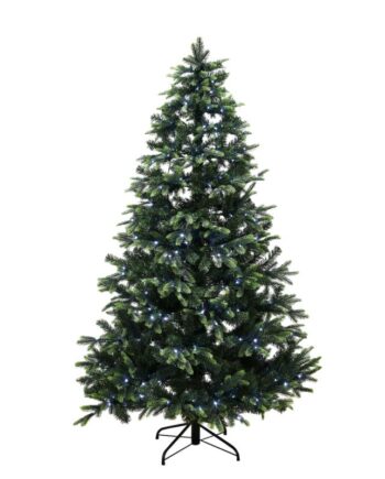 Juletræ Kunstig Pe Pvc Limited Edition  Klasse    180x124 Cm   Color Og White Led Nordic Winter