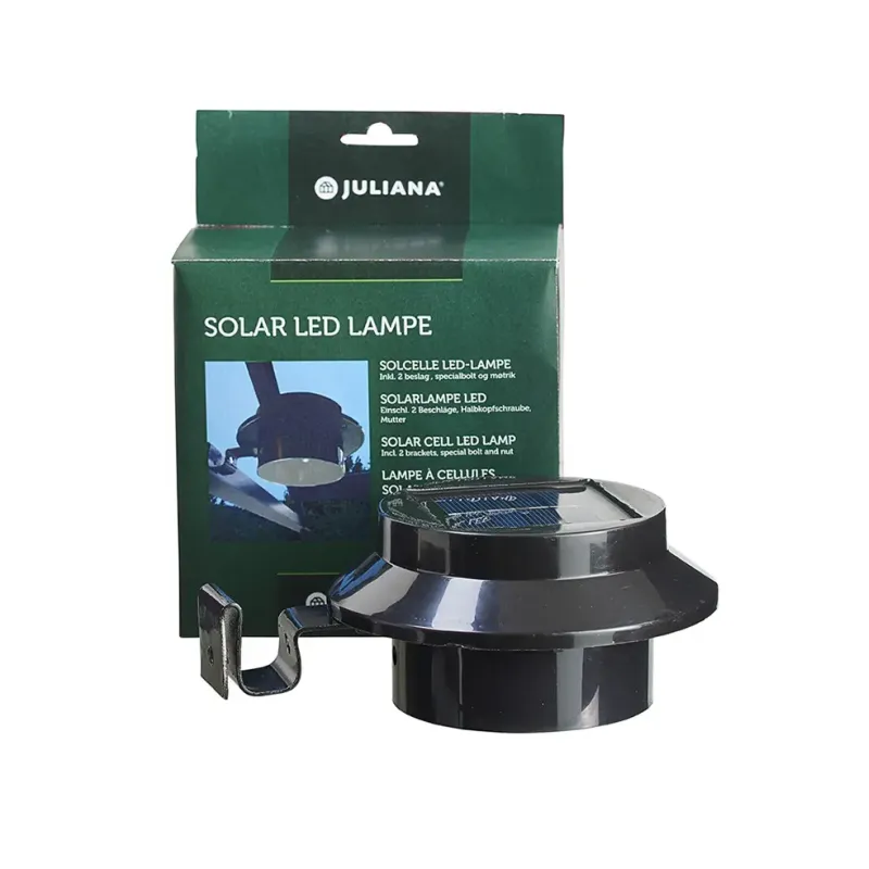 Juliana Solar Led-lampe Inkl  Beslag Til Ophæng