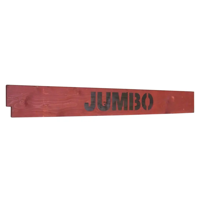 Jumbo Fodliste Rød   270 Cm      227 5cm