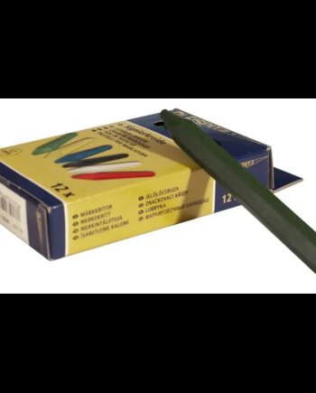 Jumbo Grøn Tømrerkridt 12x120mm æske   12 Stk  Bly400