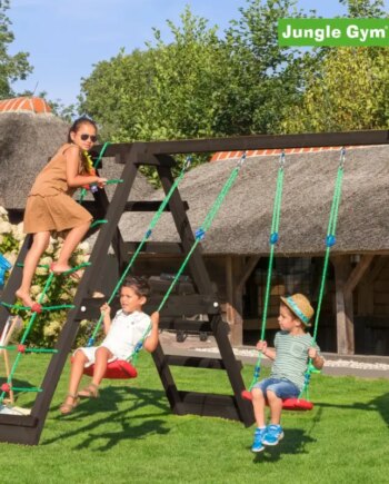 Jungle Gym Climb Modul   Tra Komplet  Grundmalet Sort 806-256