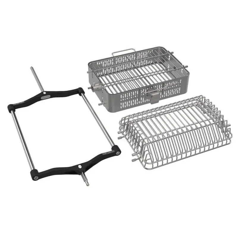 Kamado Joe Joetisserie Kurv Sæt Med   Kurve     Håndtag Rustrfri