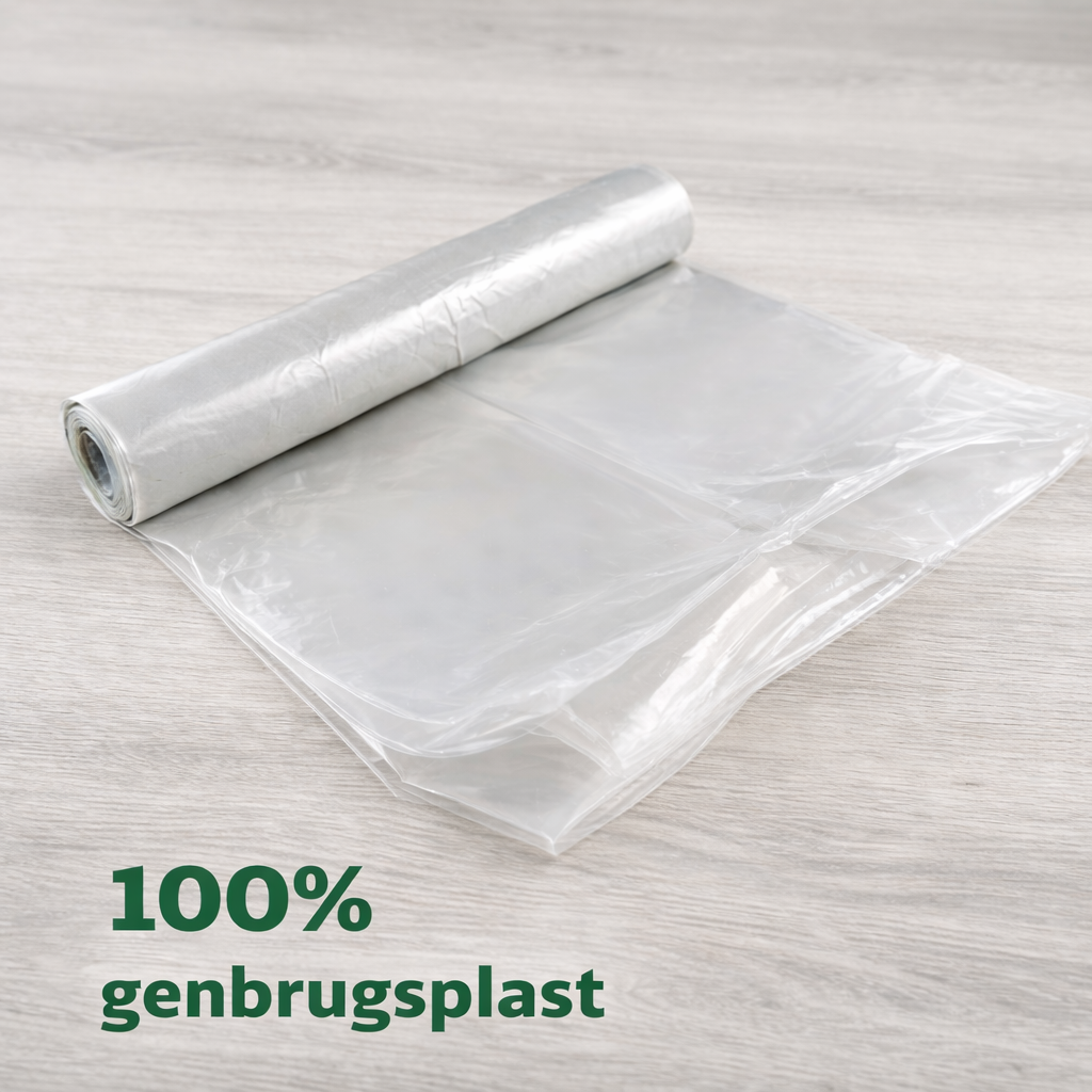 Klare Affaldssække 100 Liter 70ã 110 Cm 10 Stk