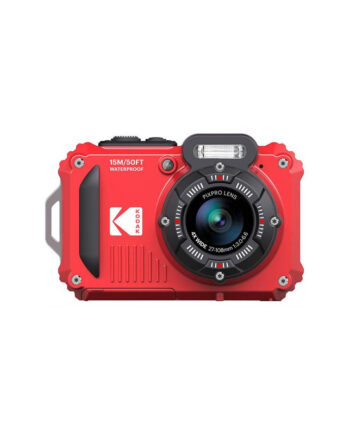 Kodak Pixpro Wpz2 5x Wp 16mp Wi-fi  Rød Digitalt Kamera