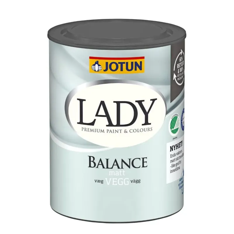 Lady Balance Hvid     68lt