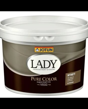 Lady Væg Pure Color Hvid-base 9lt 25wmaakva