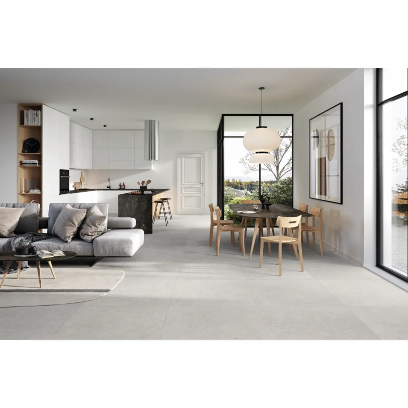 Lagom White Mat Rekt   90x90cm 87454100