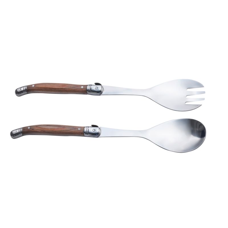 Legnoart Salat Serveringssæt   Stk  Lyst Bøgetræ 145 405   Mm