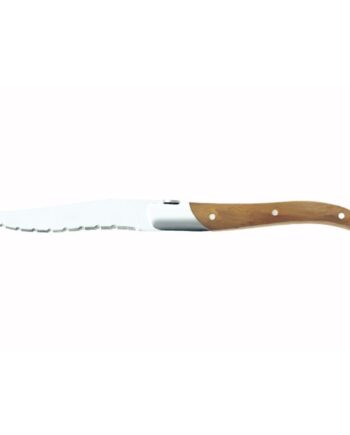 Legnoart Sirloin Steak Knive Lyst Træ