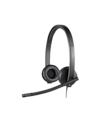 Logitech Usb Headset H570e Kabling Sort Headset Hovedtelefoner