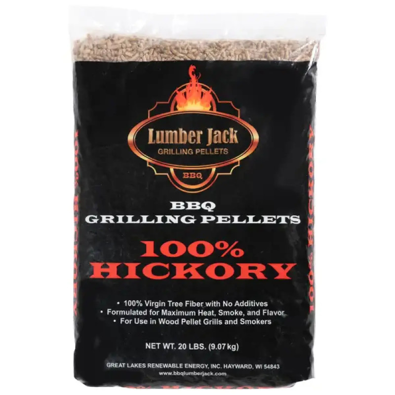 Lumberjack Hickory Træpiller   Kg