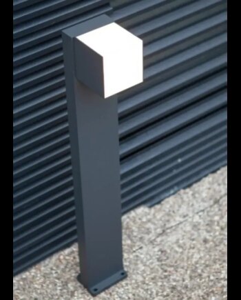 Lutec Bedlampe Cuba Mørkegrå 110x750x237mm