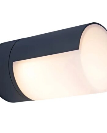 Lutec Udendørs Væglampe Cyra Mørkegrå 78x134x78mm