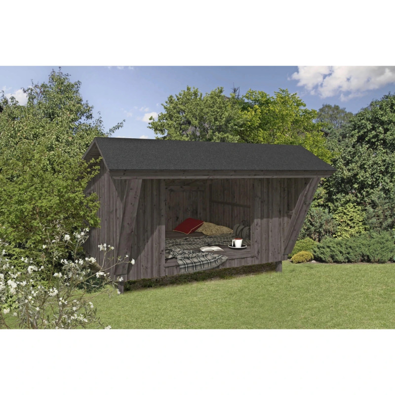 Lysbeck Shelter 340x300 Cm Ekskl  Tagpap