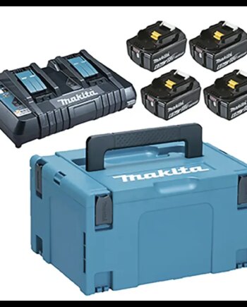 Makita Batteripakke 4xbl1860b Dc18rd 198091-