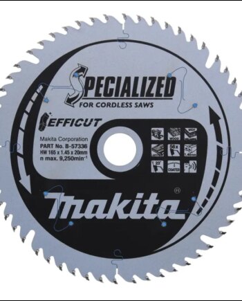 Makita Klinge Tct 165x20mm 56t  -57336