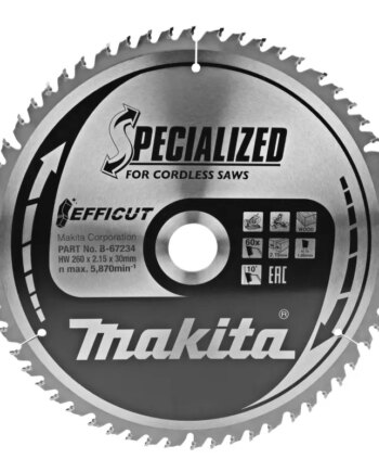 Makita Klinge Tct 260x30mm   60t  -67234