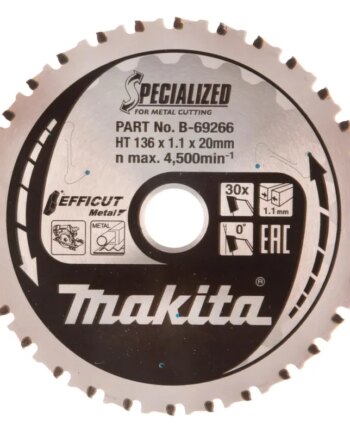 Makita Klinge Tct 136x20mm   30t  -69266