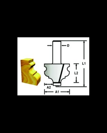 Makita Profilfræser    Leje 44 5mm  -48854