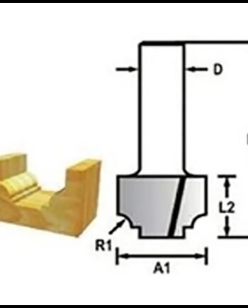 Makita Profilfræser 12 7mm  -48240
