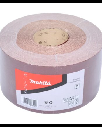 Makita Sandpapir Rulle 120mmx50m K80  -38211