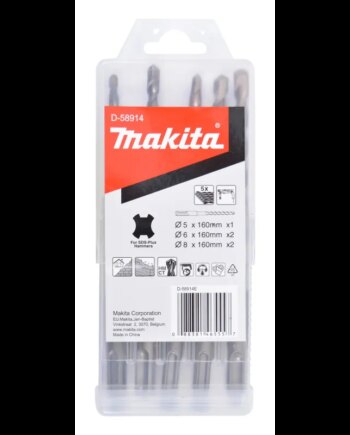 Makita Sds-plus Borsæt   Stk   -58914