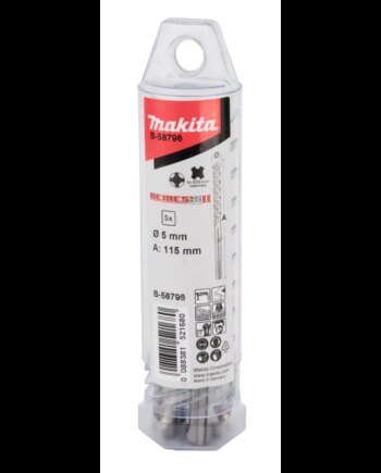Makita Sds-plus 5x110mm Nemesis2 5st  -58796