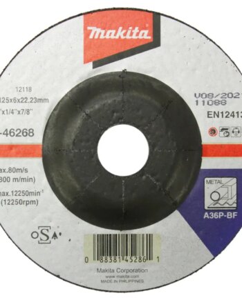 Makita Skrubskive 125x6x22   Metal  -46268
