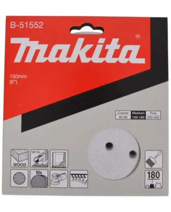 Makita Slibepapir 150mm K180 Hvid 10s  -51552