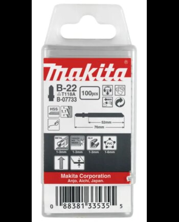 Makita Stiksavsklinge  -22  100   -07733