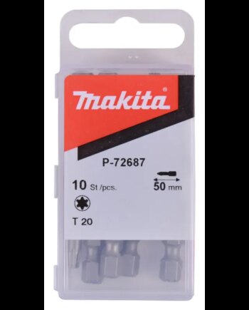 Makita Torx Bit     Quot  Tx20x50mm 10 Stkk  -72687