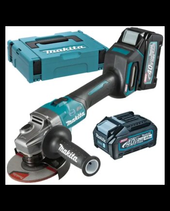 Makita Xgt 40v Vinkelsliber 125mm    0ah Ga023gm201